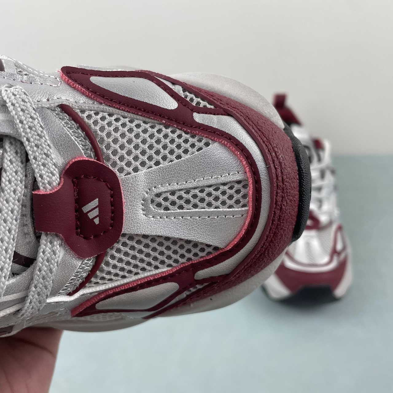 adidas XLG Runner Deluxe “Silver Red” - Image 3