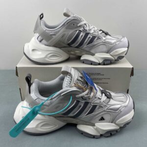 Alternative view of adidas XLG Runner Deluxe “Grey / Silver / White”