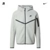Nike Tech Fleece Windrunner Set (Hoodie + Joggers) – Grey