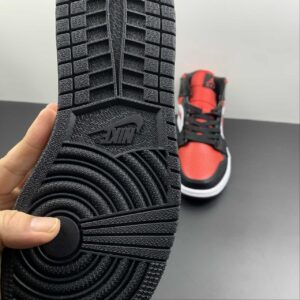 Alternative view of Nike Air Jordan 1 Mid “Bred Toe”