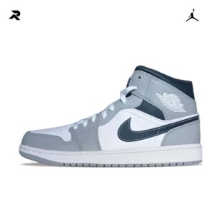 Nike Air Jordan 1 Mid “Light Smoke Grey / White / Anthracite”