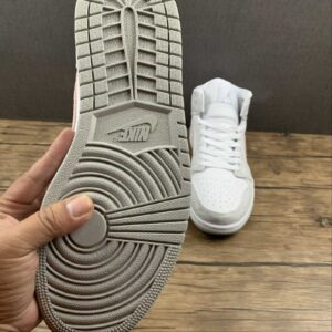 Alternative view of Nike Air Jordan 1 Mid SE “Light Iron Ore”